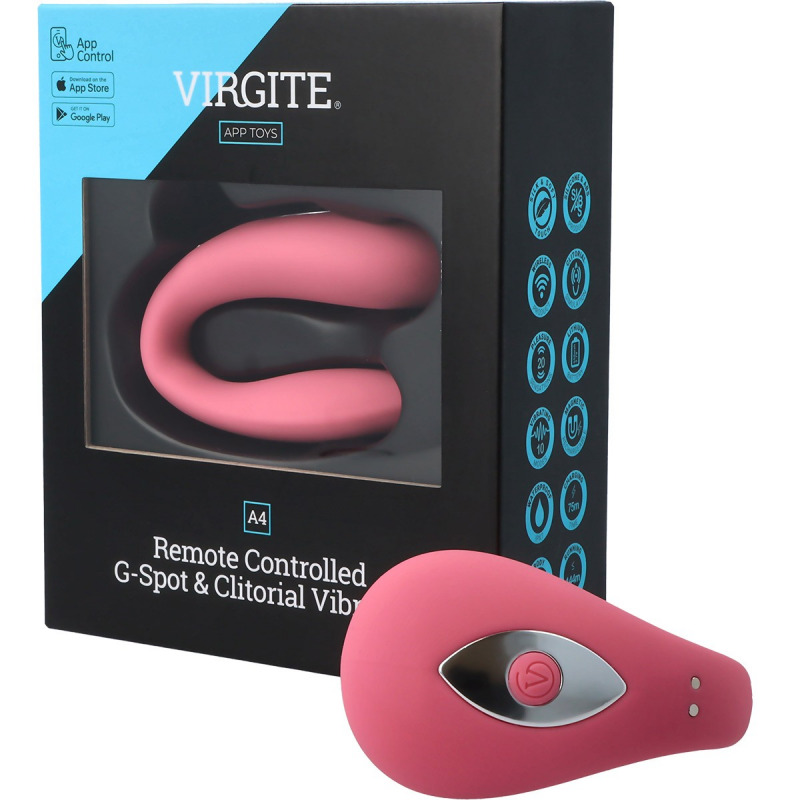A4 Vibrador G Spot & Clitorial Control Remoto
