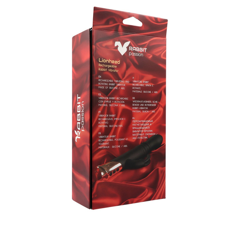 Lionhead Vibrador Rabbit Thusting and Rotating