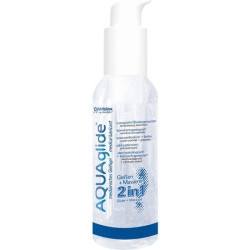 Aquaglide 2 en 1 Lubricante + Masaje 125 ml