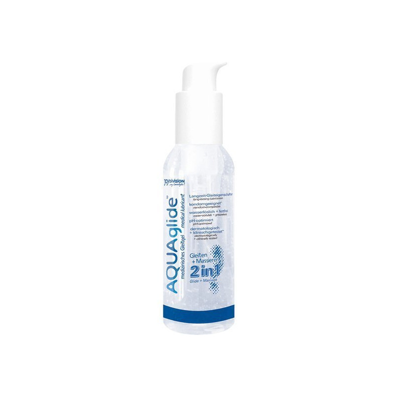 Aquaglide 2 en 1 Lubricante + Masaje 125 ml