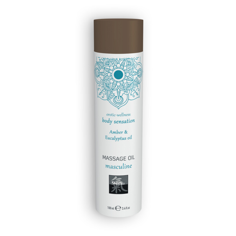 Aceite de Masaje Masculine de Ámbar y Eucalipto 100 ml
