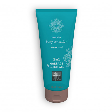 Lubricante y Gel de masaje 2 en 1 Ambar 200 ml