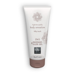 Lubricante y Gel de Masaje 2 en 1 Silky Touch 200 ml
