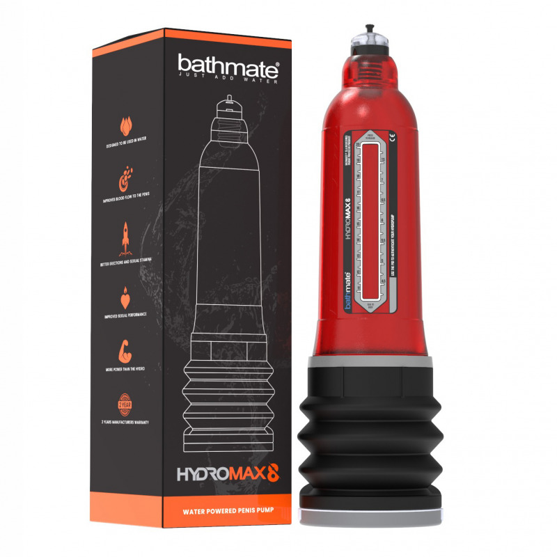 Bomba de Pene Hydromax 8 Rojo
