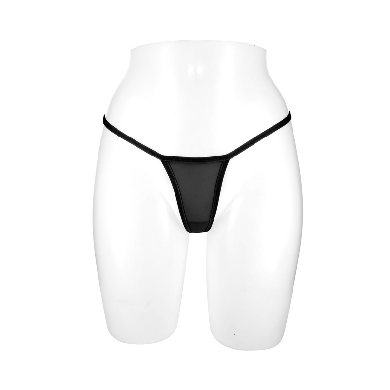 Mini Tanga Negro Melinda Talla Única