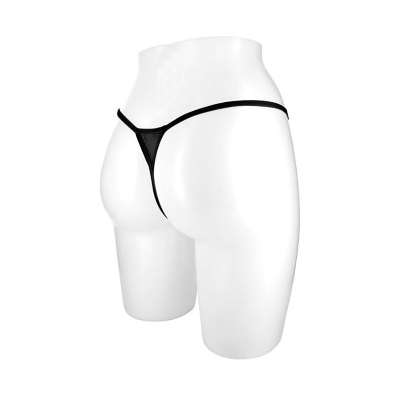 Mini Tanga Negro Melinda Talla Única