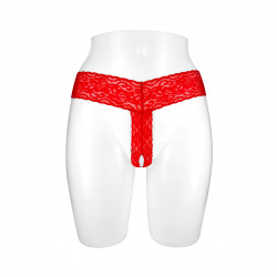 Tanga Rojo Abierto Anita Talla Única