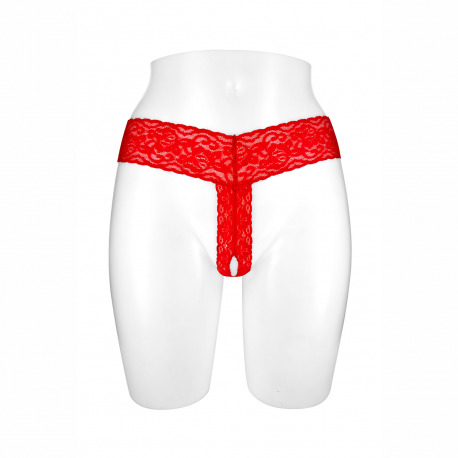 Tanga Rojo Abierto Anita Talla Única