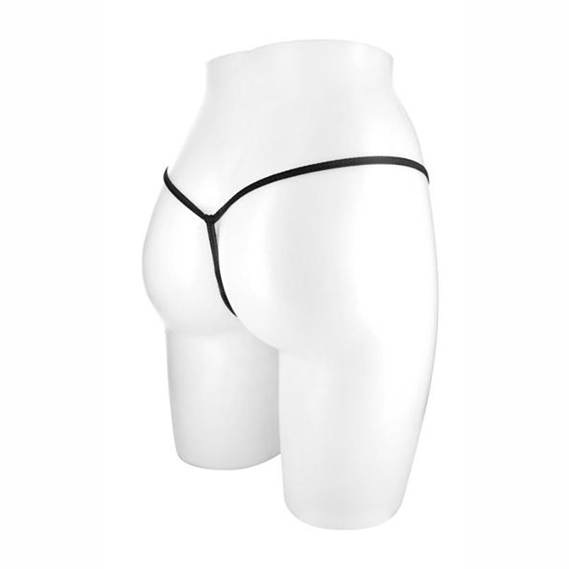Tanga Negro Abierto Sandra Talla Única