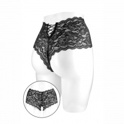 Culotte Negro Abierto Julia Talla Única