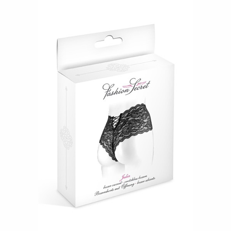 Culotte Negro Abierto Julia Talla Única