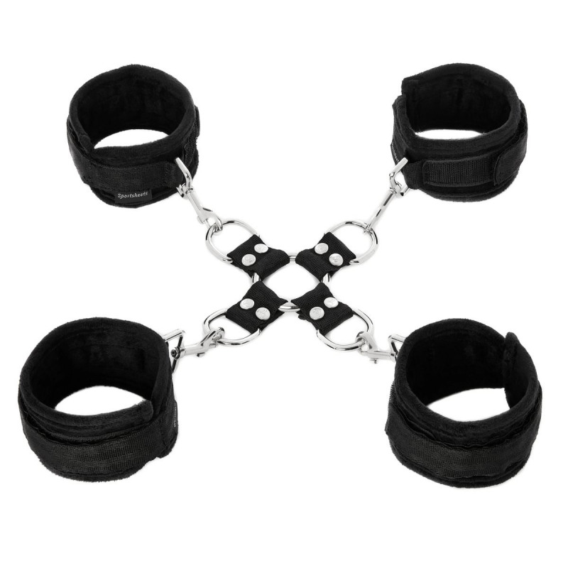 5 Piece Hog Tie & Cuff Set