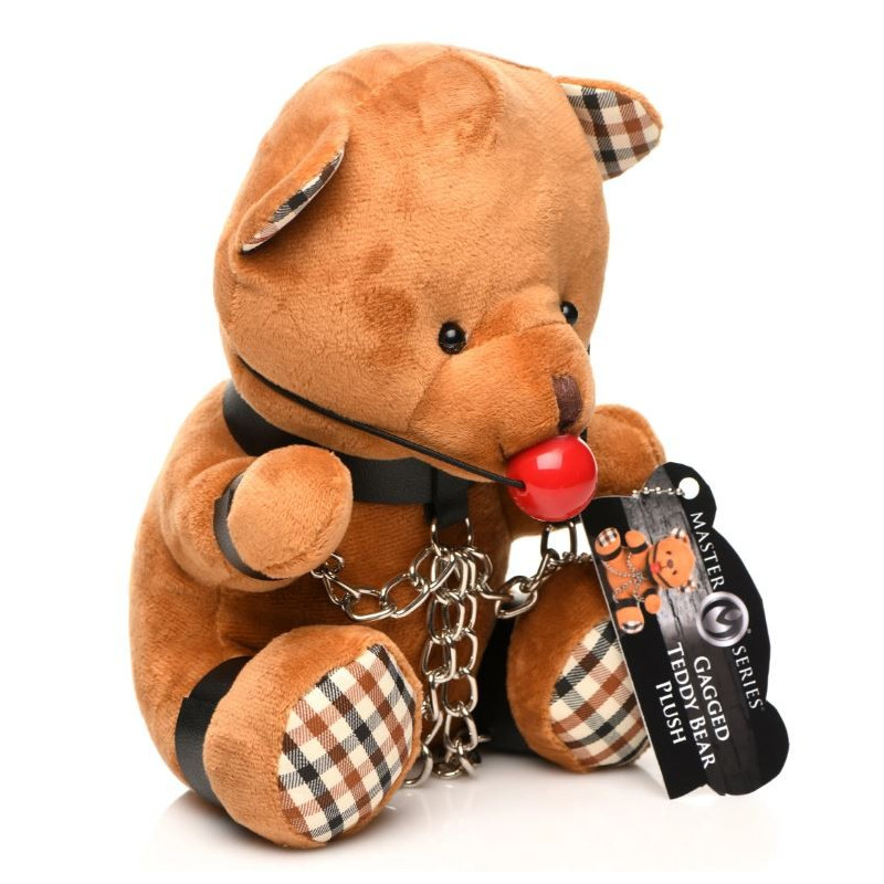 Peluche Gagged Bondage Bear