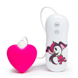 Heart Clitoral Vibrator Rosa