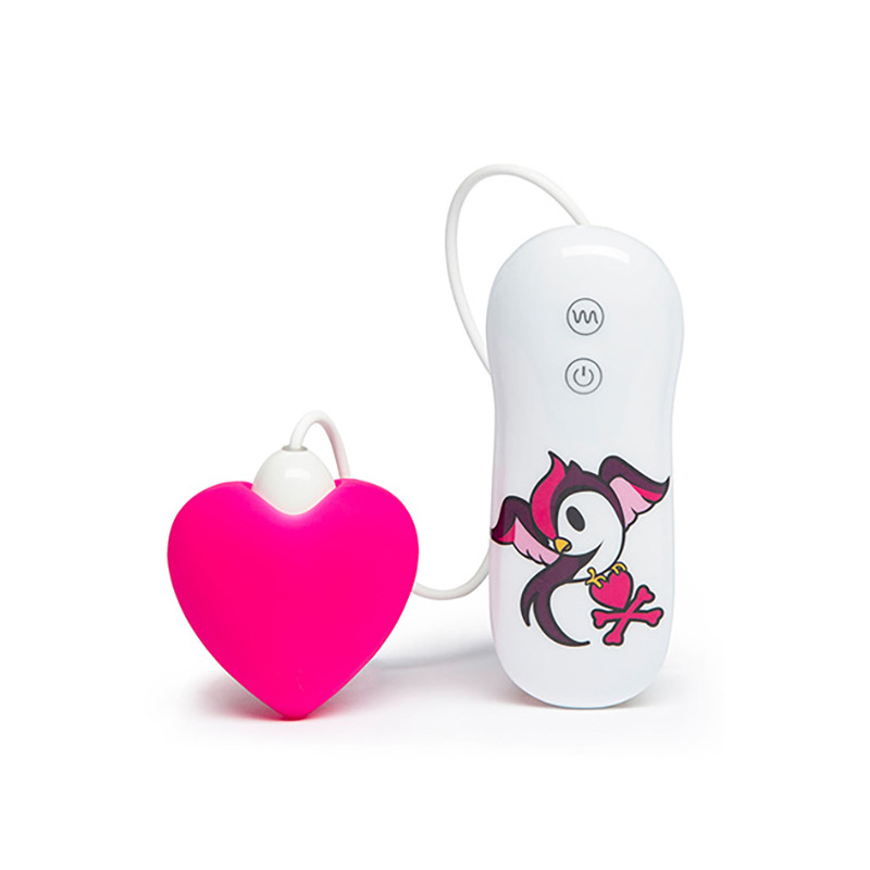 Heart Clitoral Vibrator Rosa