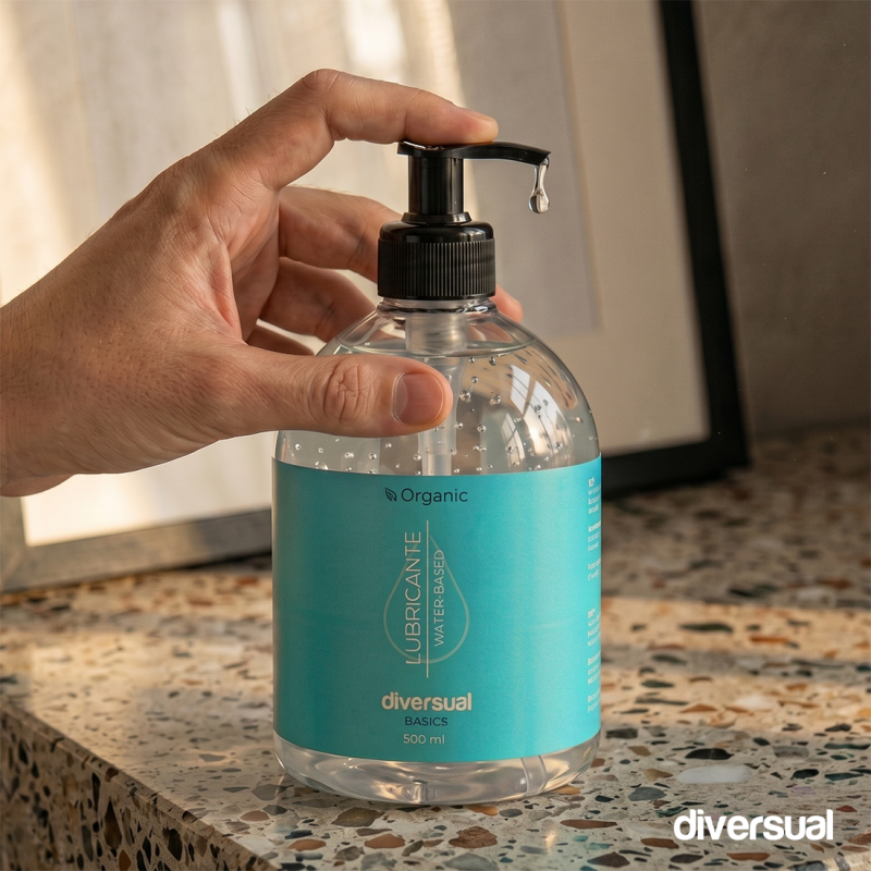 Lubricante Orgánico Base Agua 500 ml