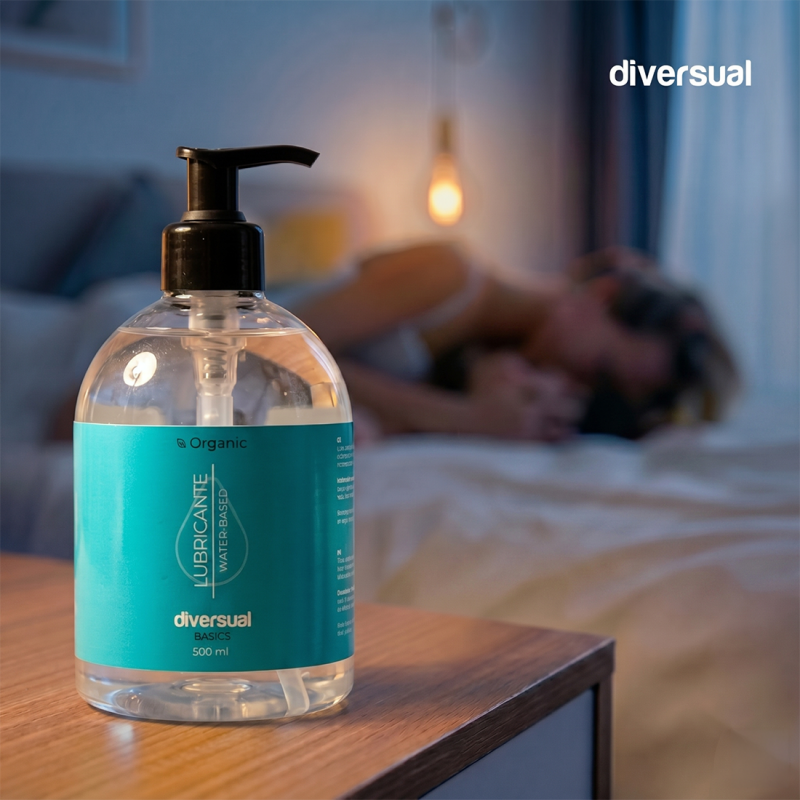 Lubricante Orgánico Base Agua 500 ml