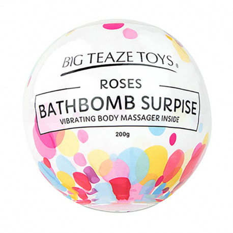Bath Bomb Surprise con Vibrating Bullet Rose