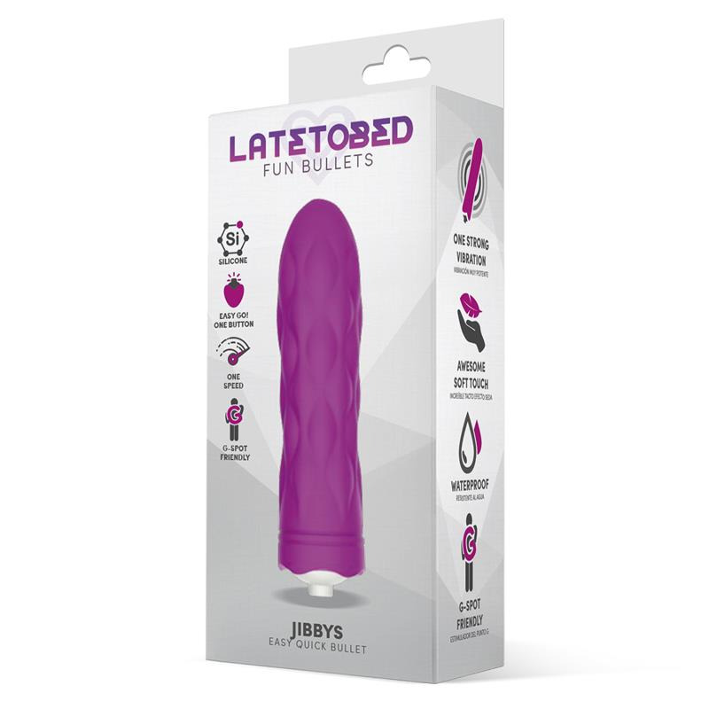 Jibbys Bala Vibradora Easy Quick Purple