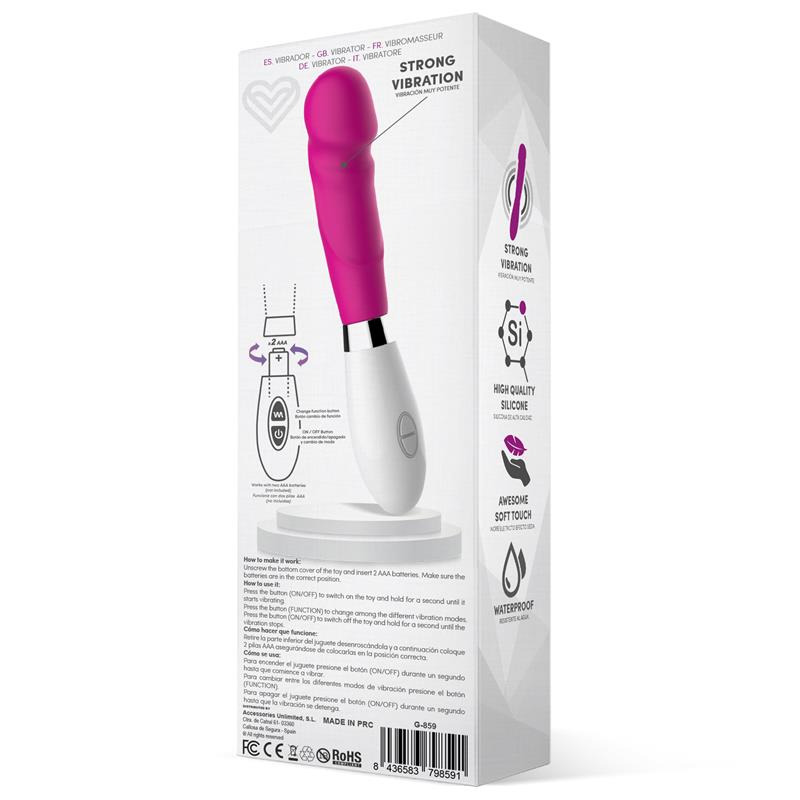 Louver Vibrador Rosa