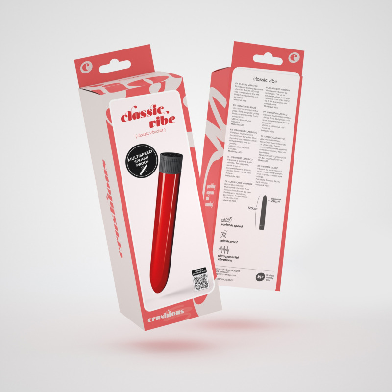 Vibrador Classic Vibe Rojo