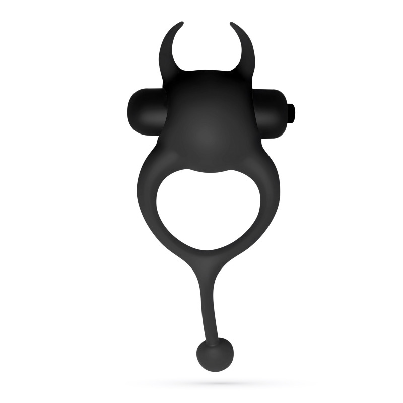 Daemon Anillo de Pene con Vibración Negro