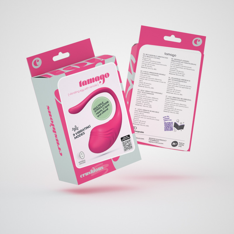 Huevo Vibrador con Mando a Distancia Tamago Rosa