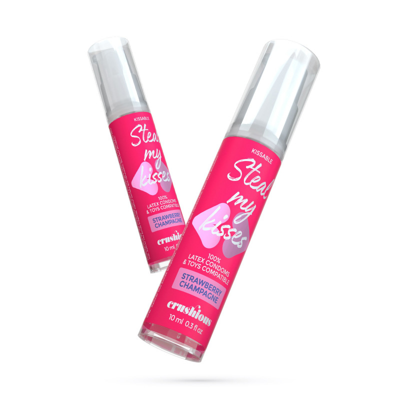 Gel Steal My Kisses de Sabor Fresa y Champán 10 ml