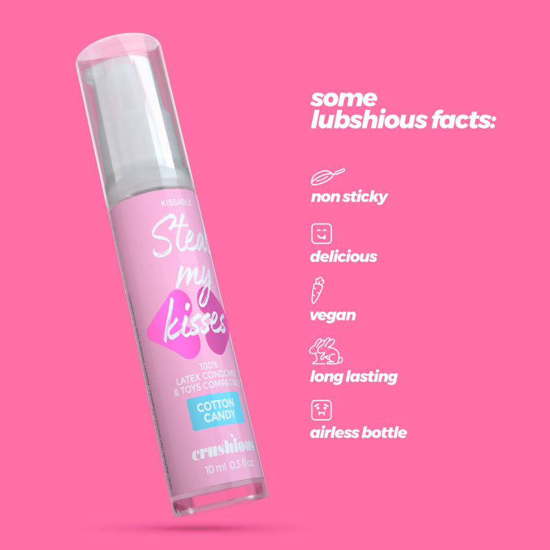 Gel Steal My Kisses de Sabor Algodón de Azúcar 10 ml