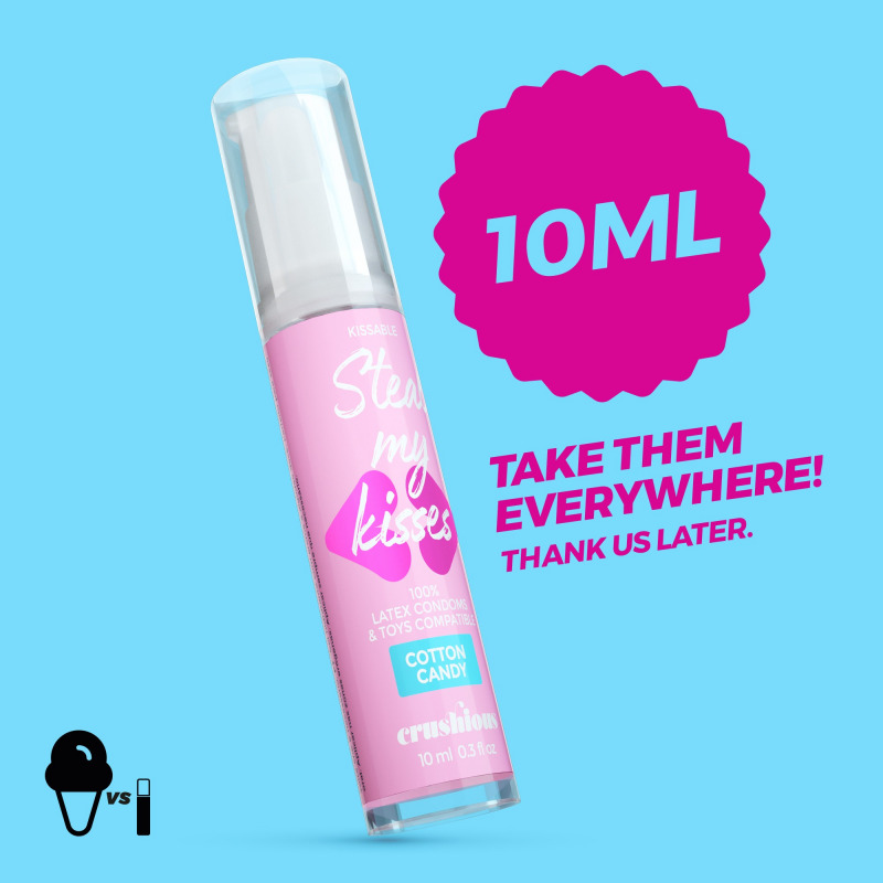 Gel Steal My Kisses de Sabor Algodón de Azúcar 10 ml