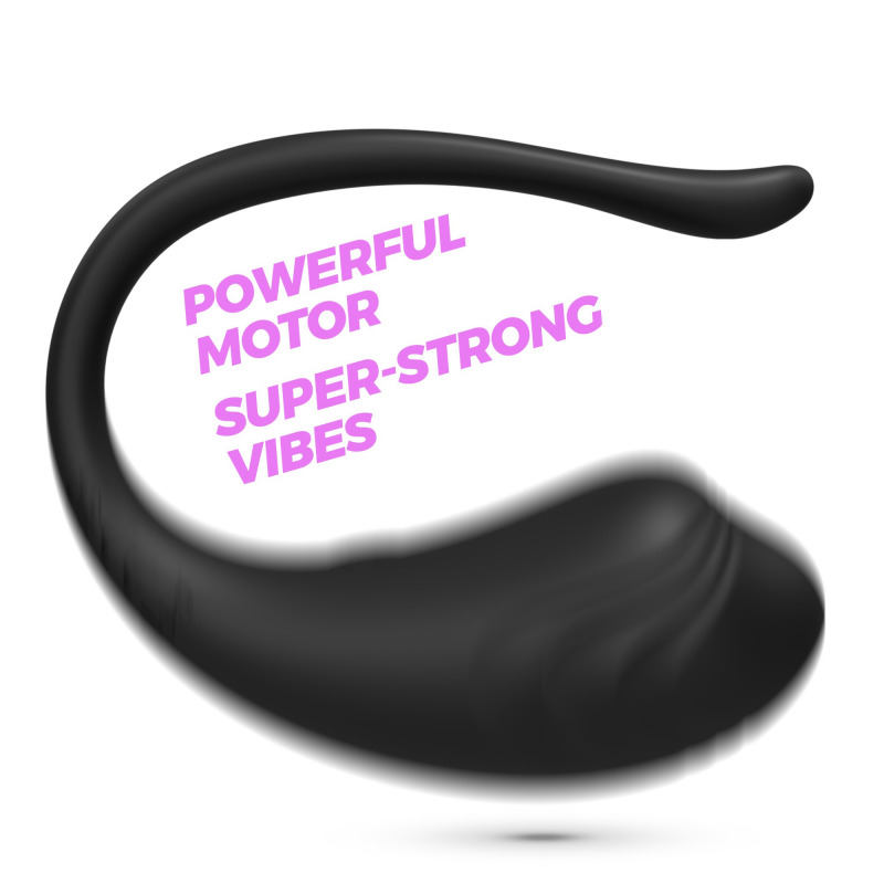 Huevo Vibrador con Mando a Distancia Tamago Negro