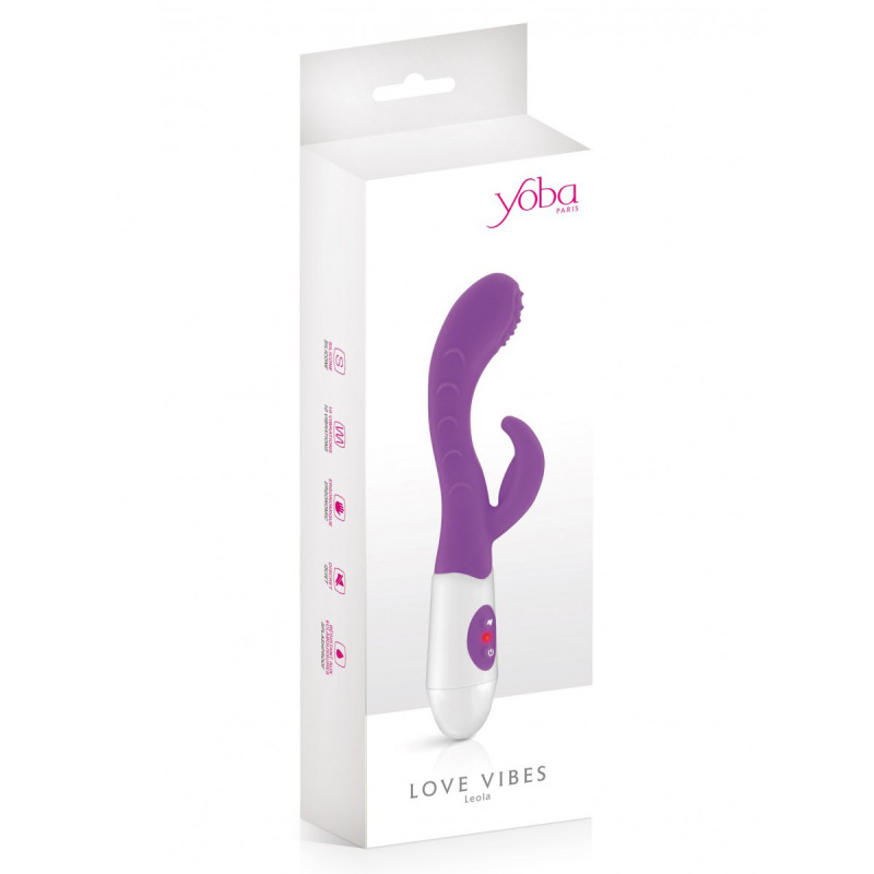 Vibrador Rabbit Leola Morado