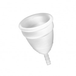 Copa Menstrual Blanca Talla S