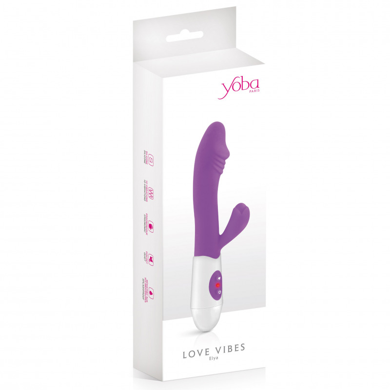 Vibrador Rabbit Elya Morado