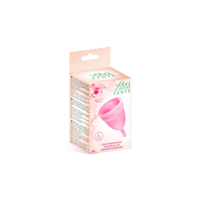 Copa Menstrual Rosa Talla L