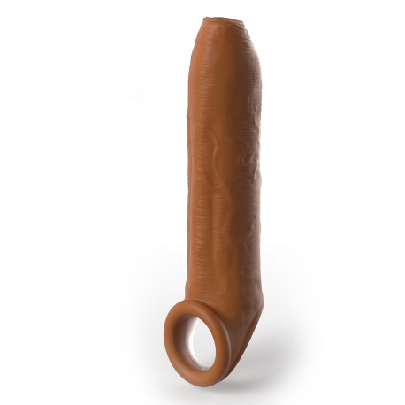 Uncut 7” Extension Sleeve w/Strap Tan