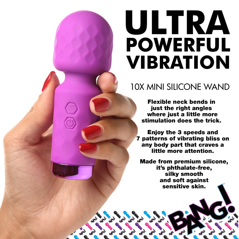 Mini Masajeador Wand Morado