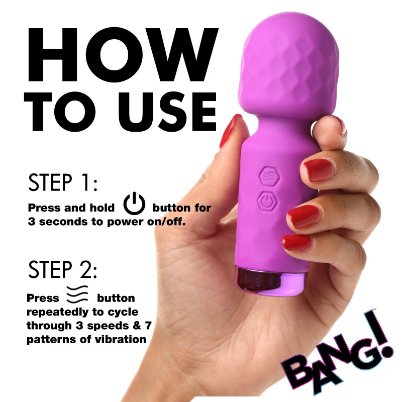 Mini Masajeador Wand Morado