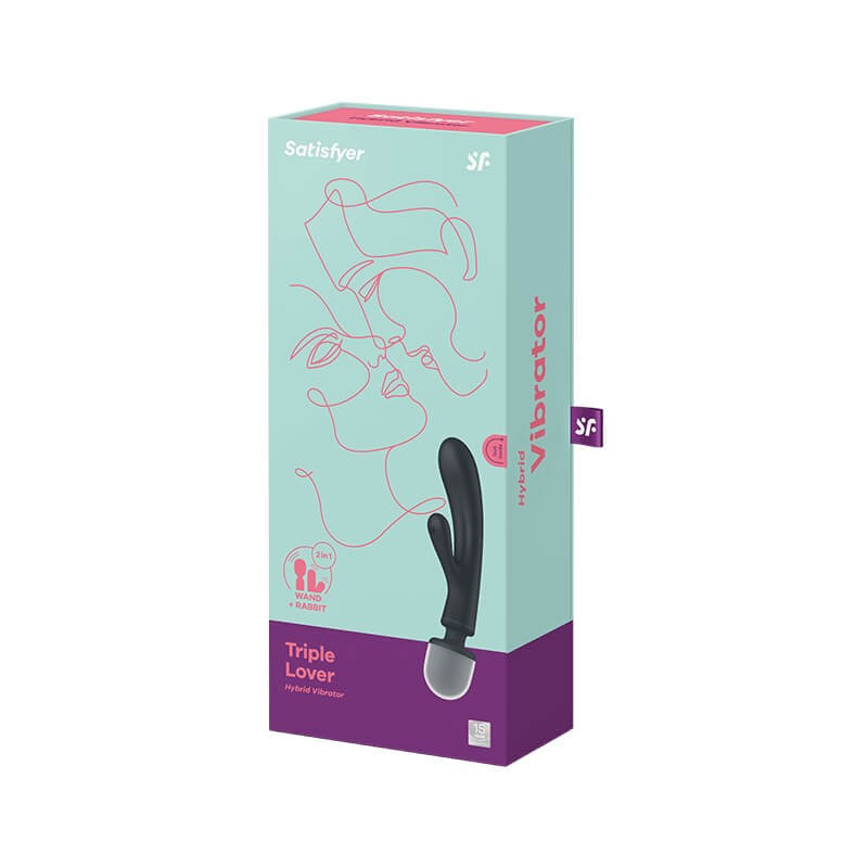 Satisfyer Triple Lover Gris