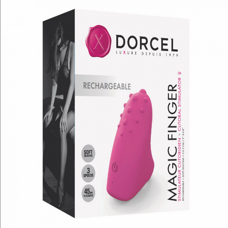 Vibrador Dedo Magic Finger Rosa