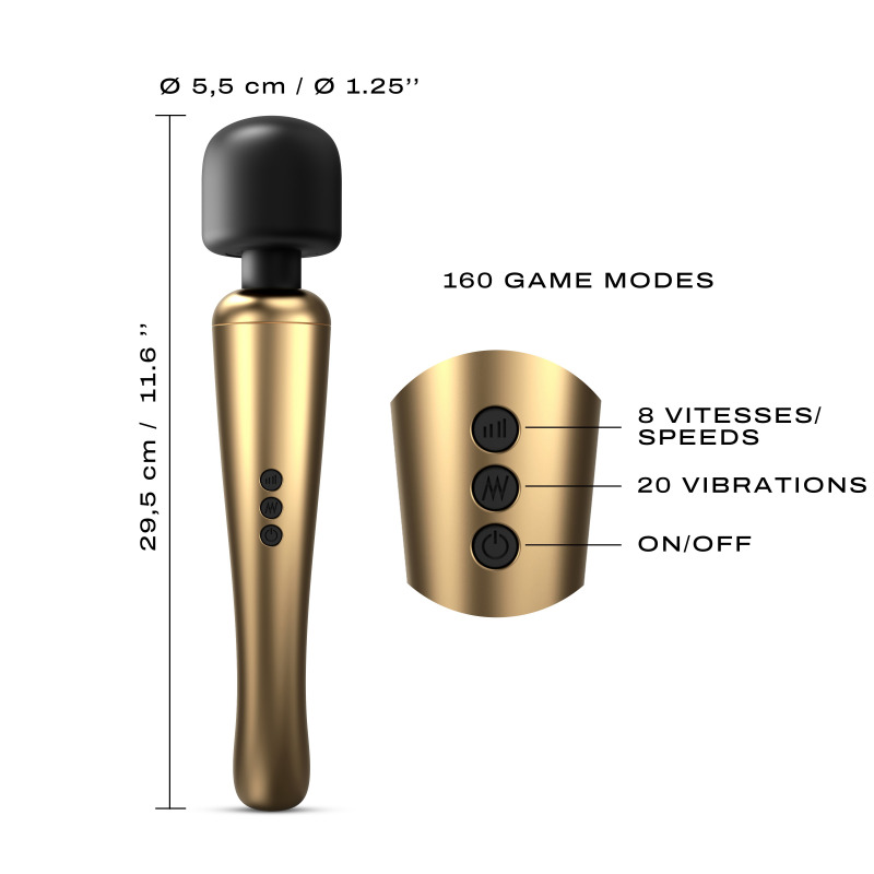 Masajeador Megawand Oro