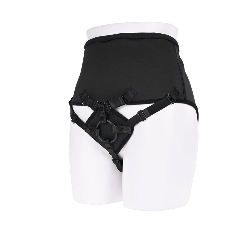 High Waisted Corset Strap On