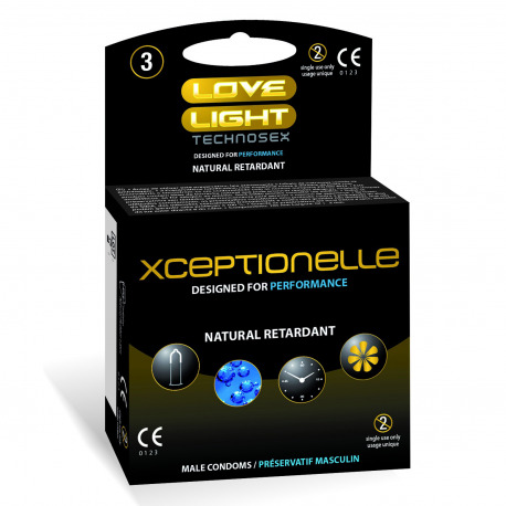 Preservativos Xceptionelle Prolong 3 Uds Preservativos Xceptionelle Prolong 3 Uds