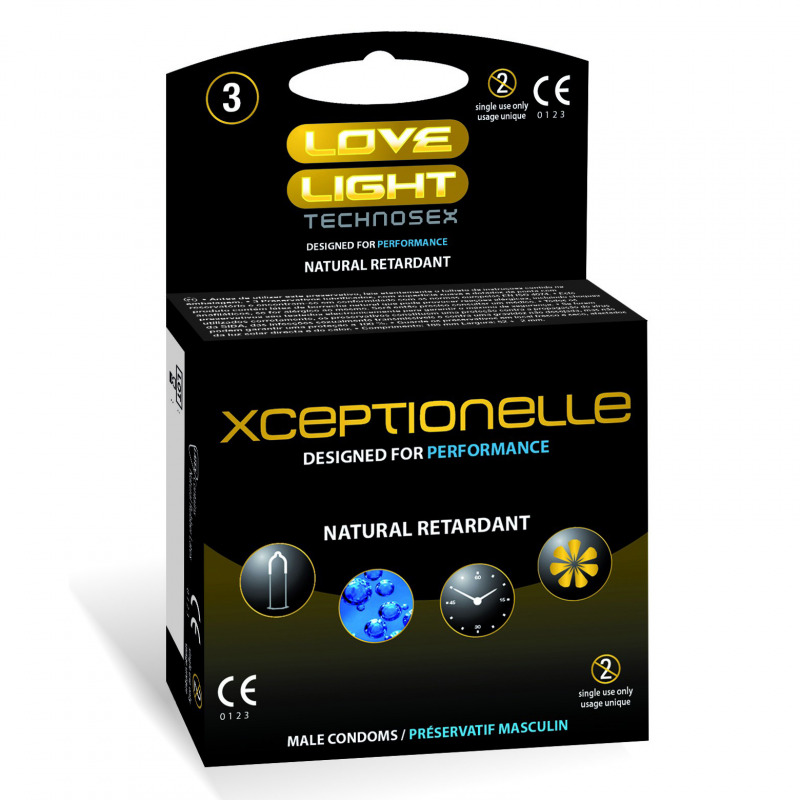 Preservativos Xceptionelle Prolong 3 Uds Preservativos Xceptionelle Prolong 3 Uds