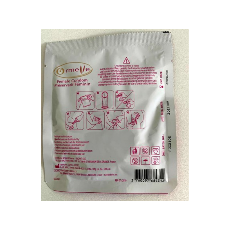 Ormelle Preservativo Femenino 5 Uds