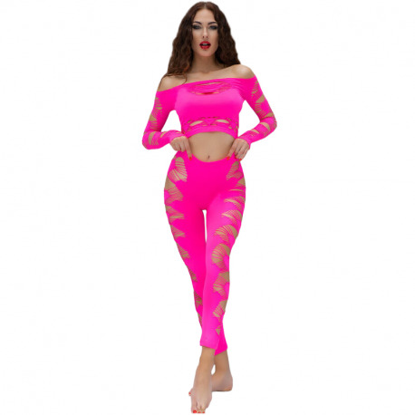 CR 4632 Top & Pantalon Fucsia CR 4632 Top & Pantalon Fucsia