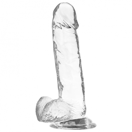 Clear Dildo Realista Transparente 20 cm x 4,5 cm