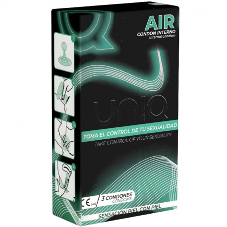 Air Preservativo Femenino Sin Látex 3 Uds Air Preservativo Femenino Sin Látex 3 Uds