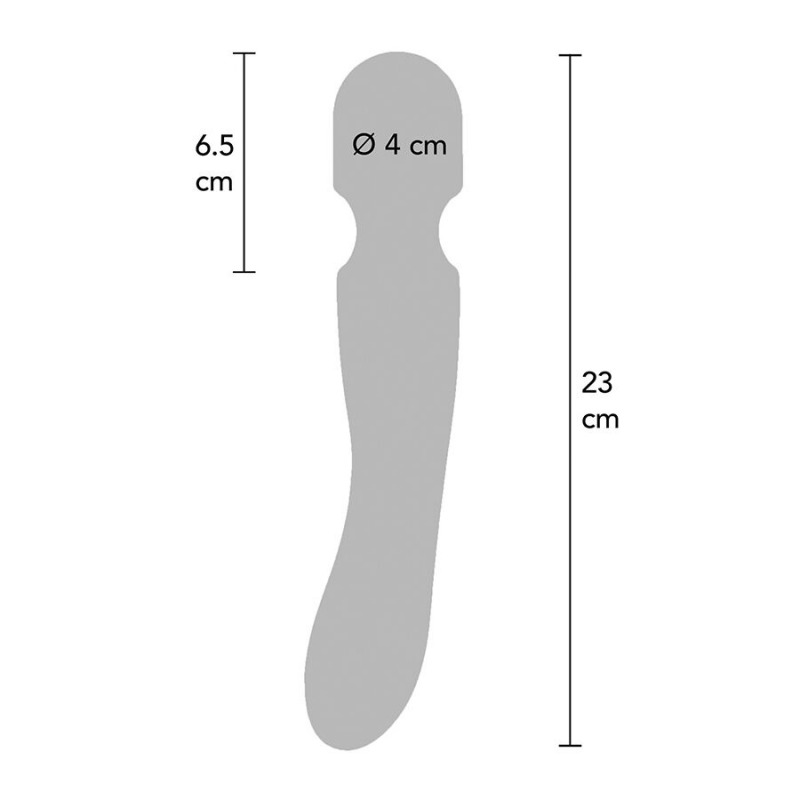 Luz Zenith Masajeador Wand Morado