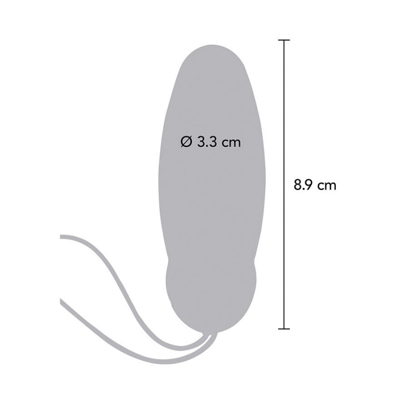 Im So Eggcited Vibrador con Control Remoto Azul